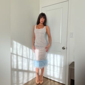 Nadine merabi lulu dress